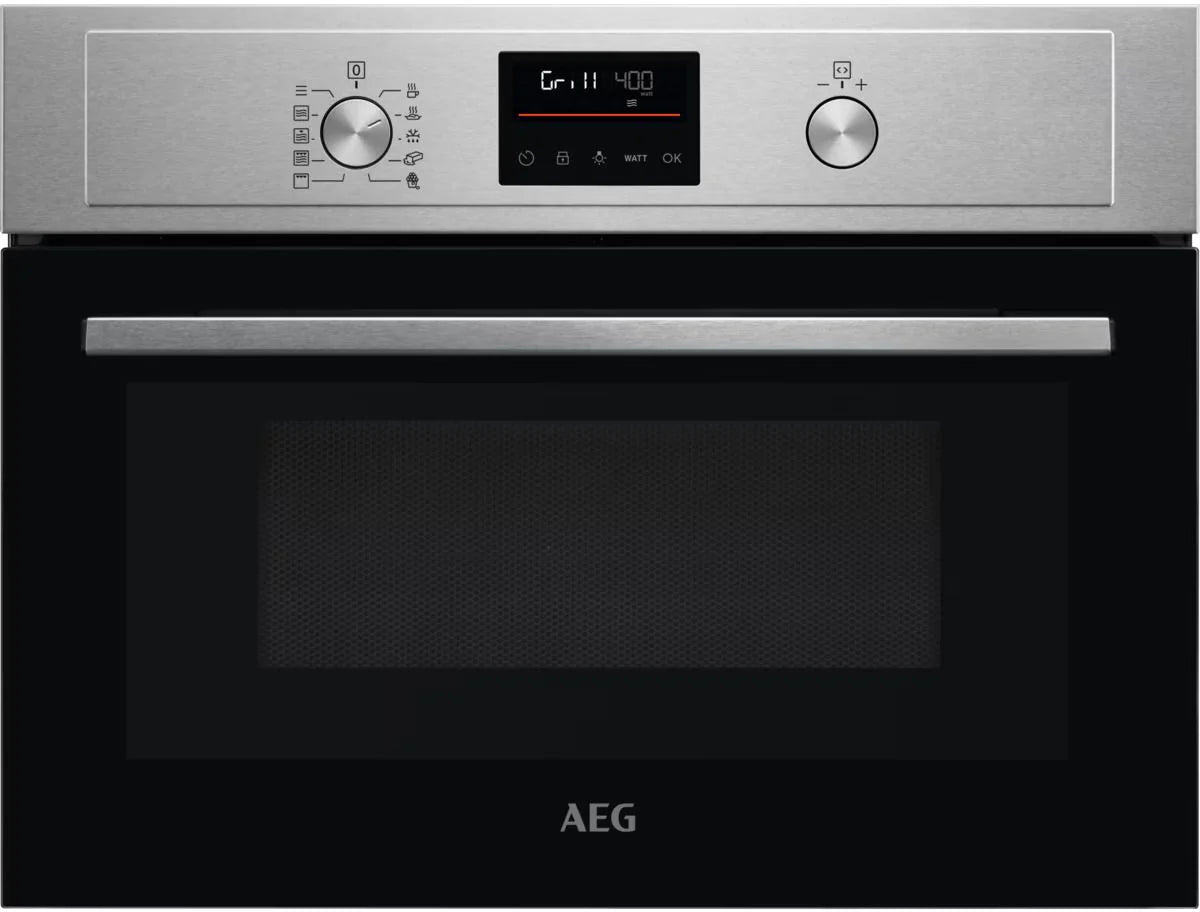 AEG KMX525060M Microwave Built In with Grill Stainless Steel