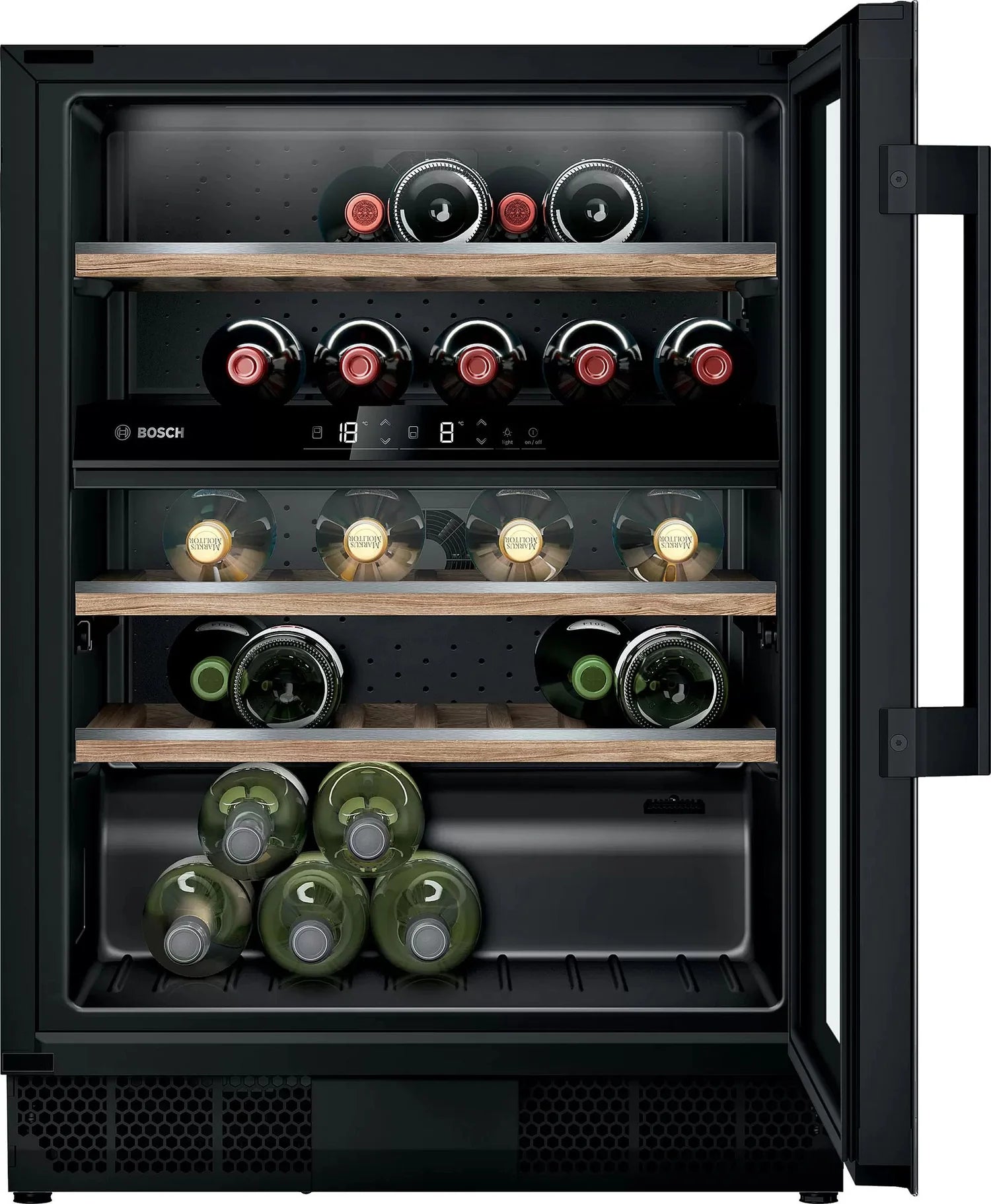 Bosch KUW21AHG0G 44 Bottle Built in Wine Cooler GRADE B