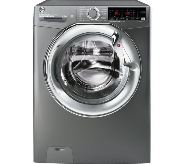 Hoover H3DS696TAMCGE 9kg + 6kg 1600rpm Washer Dryer in Graphite