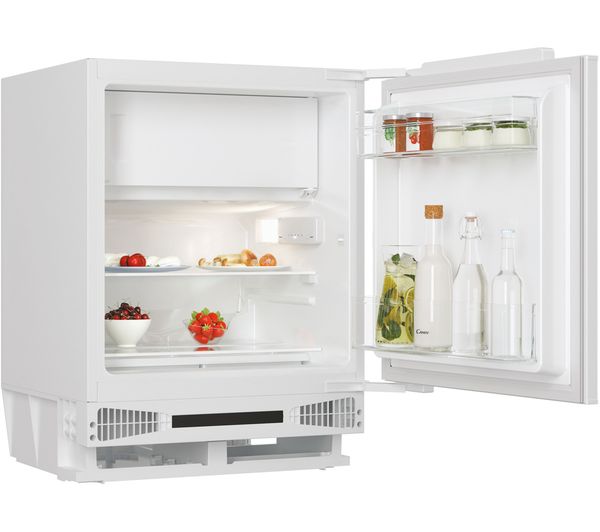 Candy CRU164NEK/N 60cm Integrated Undercounter Ice Box Fridge in White