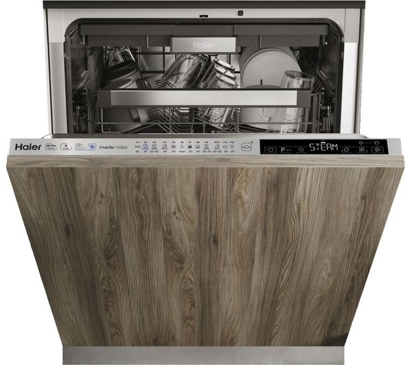 Haier XIB6B2S3FS Wi-Fi Integrated Full Size Dishwasher GRADE A