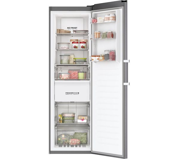 Haier H3F330SEHI Tall Frost Free Freezer in Stainless Steel