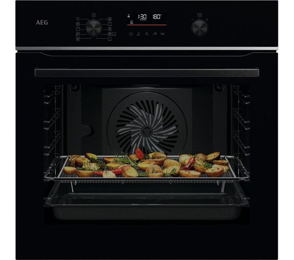AEG TS6PB521AB SenseCook Electric Pyrolytic Oven Black GRADE A