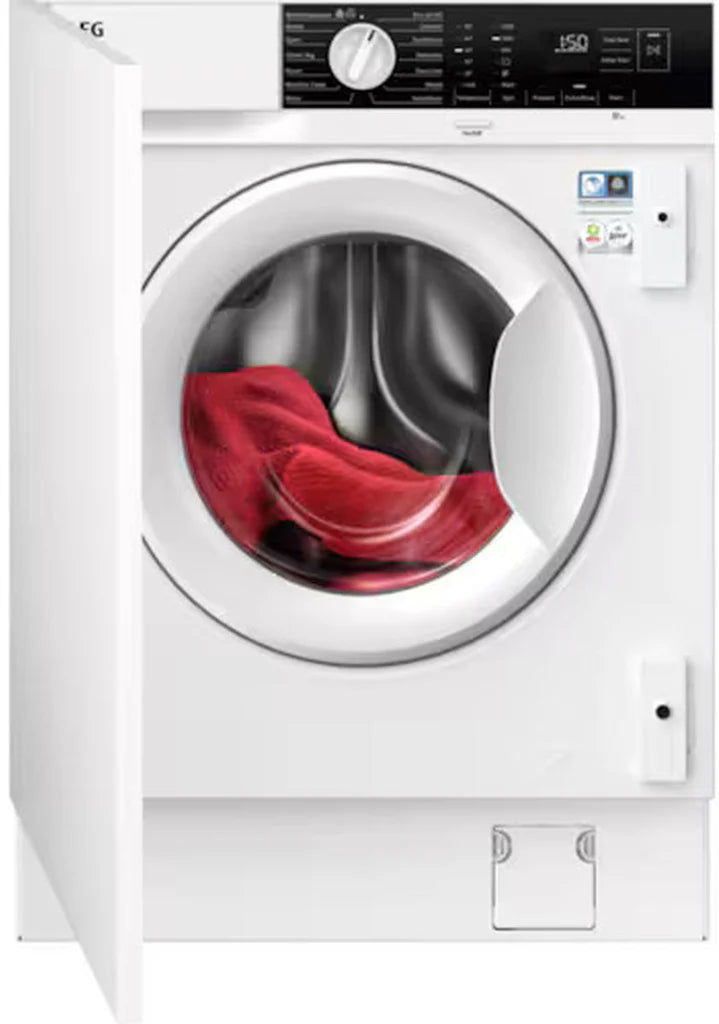 AEG LFX6G8434BI Washing Machine Integrated 8kg 1400rpm White GRADE A