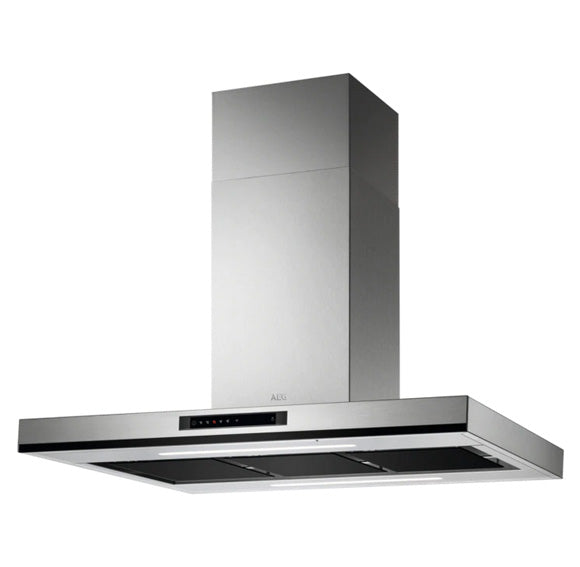 AEG DIK6180HG Island Hood 100cm with Hob2Hood in Stainless Steel