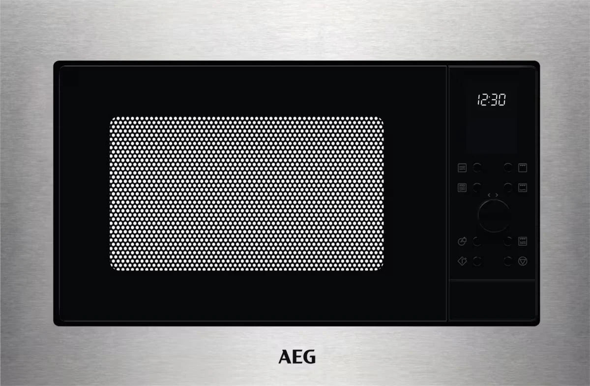 AEG MSE2527DM Integrated Microwave in Black and Stainless Steel