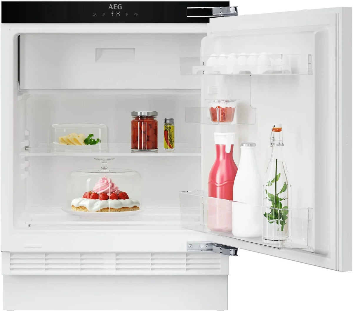 AEG NSF3S822EF Undercounter Integrated Fridge with Ice Box GRADE A