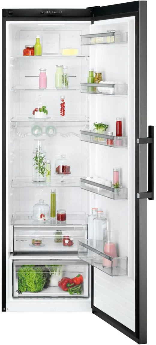 AEG ORK7M391EB 390 Litres E Rated Tall Larder Fridge in Black