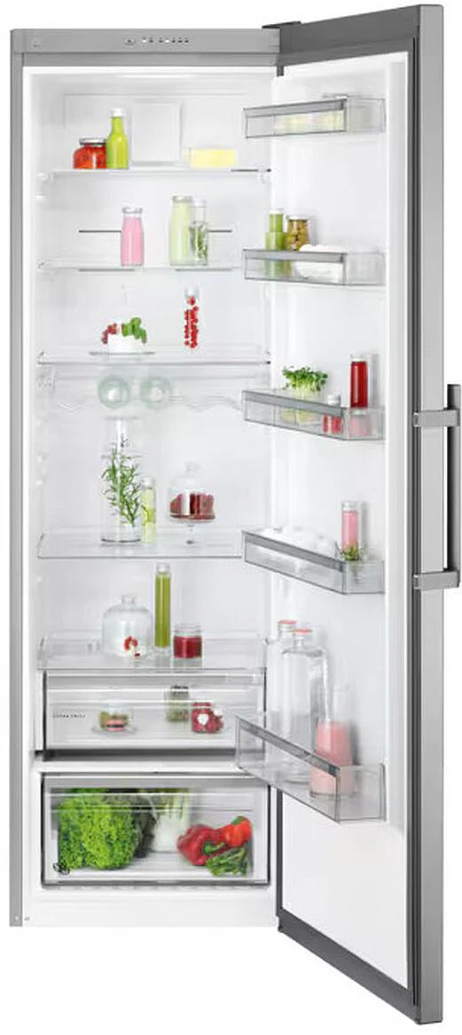 AEG ORK7M391EX 390 Litres E Rated Tall Larder Fridge Stainless Steel