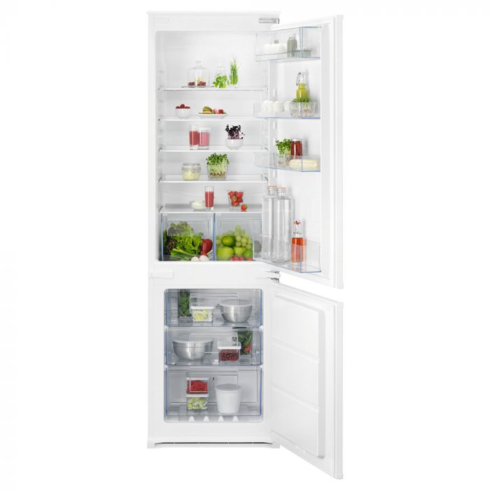 AEG OSC6N181ES Fridge Freezer Fully Integrated 70:30 No Frost Sliding Door GRADE A