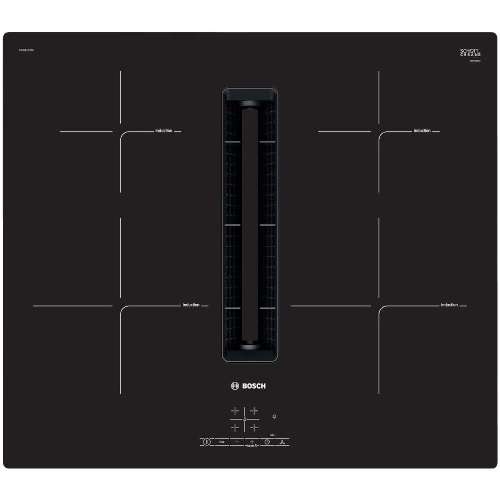 Bosch PIE611B15E Induction Hob with Hood 60cm 4 Zone in Black GRADE A