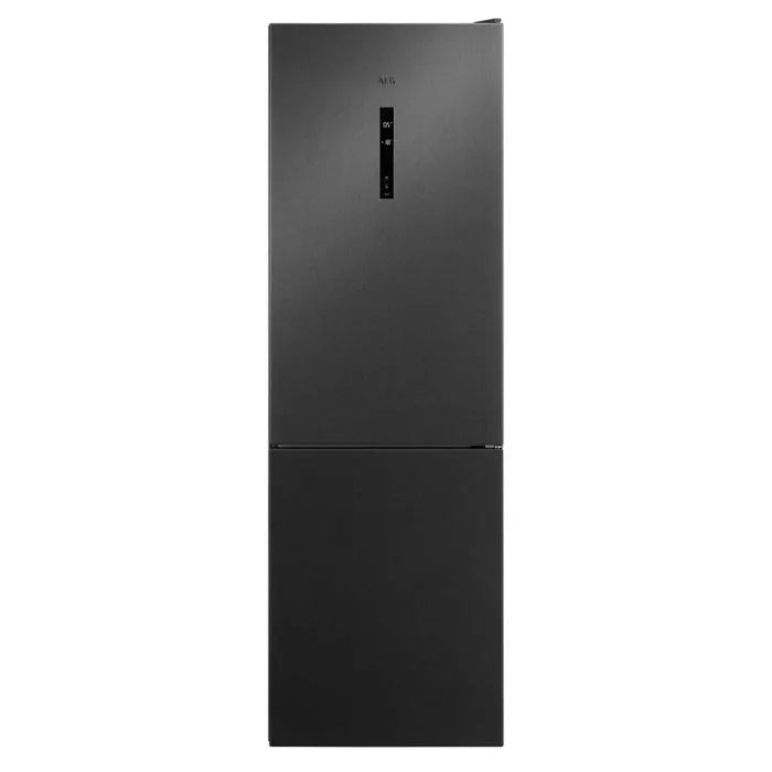 AEG RCB732E3MB Fridge Freezer 60cm No Frost in Black GRADE A