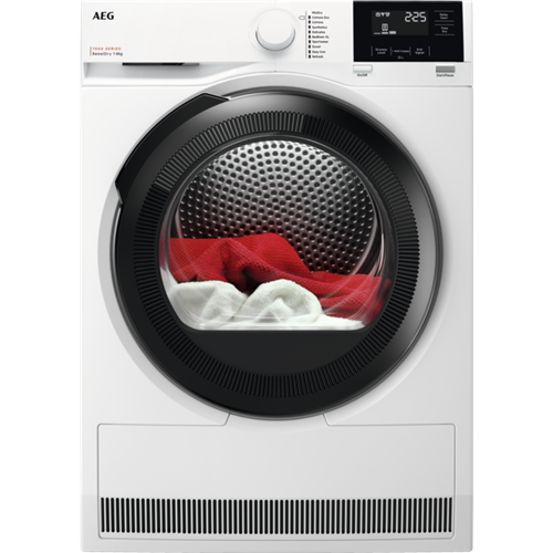 AEG TR718L4B Tumble Dryer 8kg Heat Pump in White
