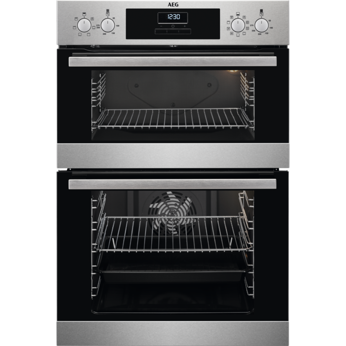 AEG DCB331010M Double Oven Built In Stainless Steel REFURBISHED