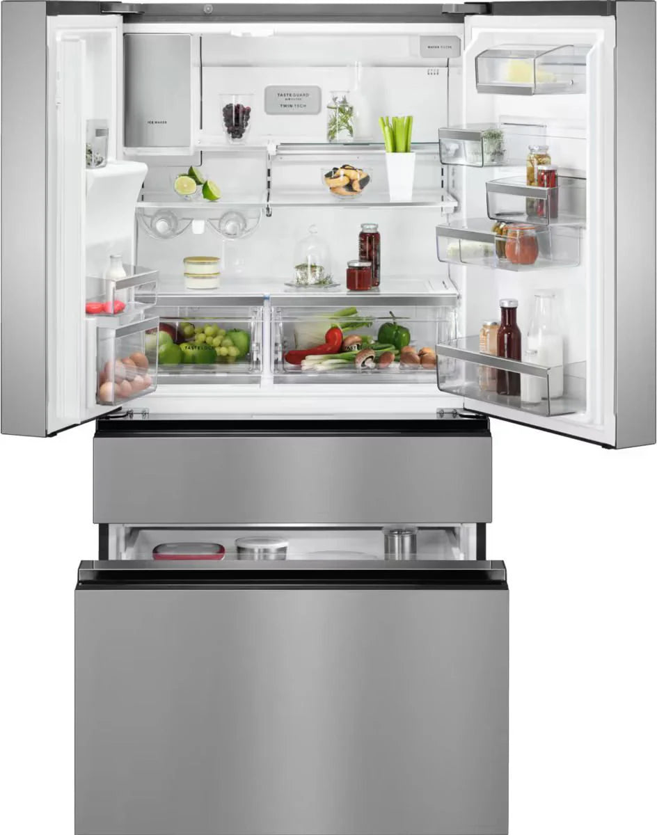 AEG RMB954E9VX Fridge Freezer American Stainless Steel GRADE B
