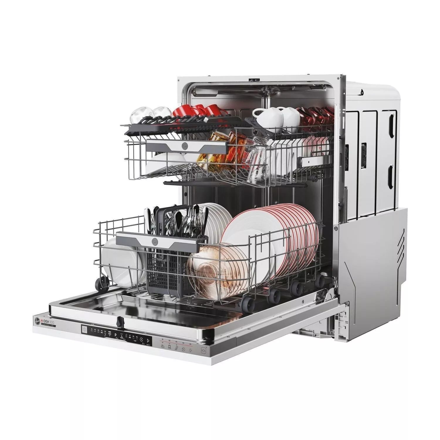 Hoover HI4E7L0S Integrated Full Size Dishwasher 60cm
