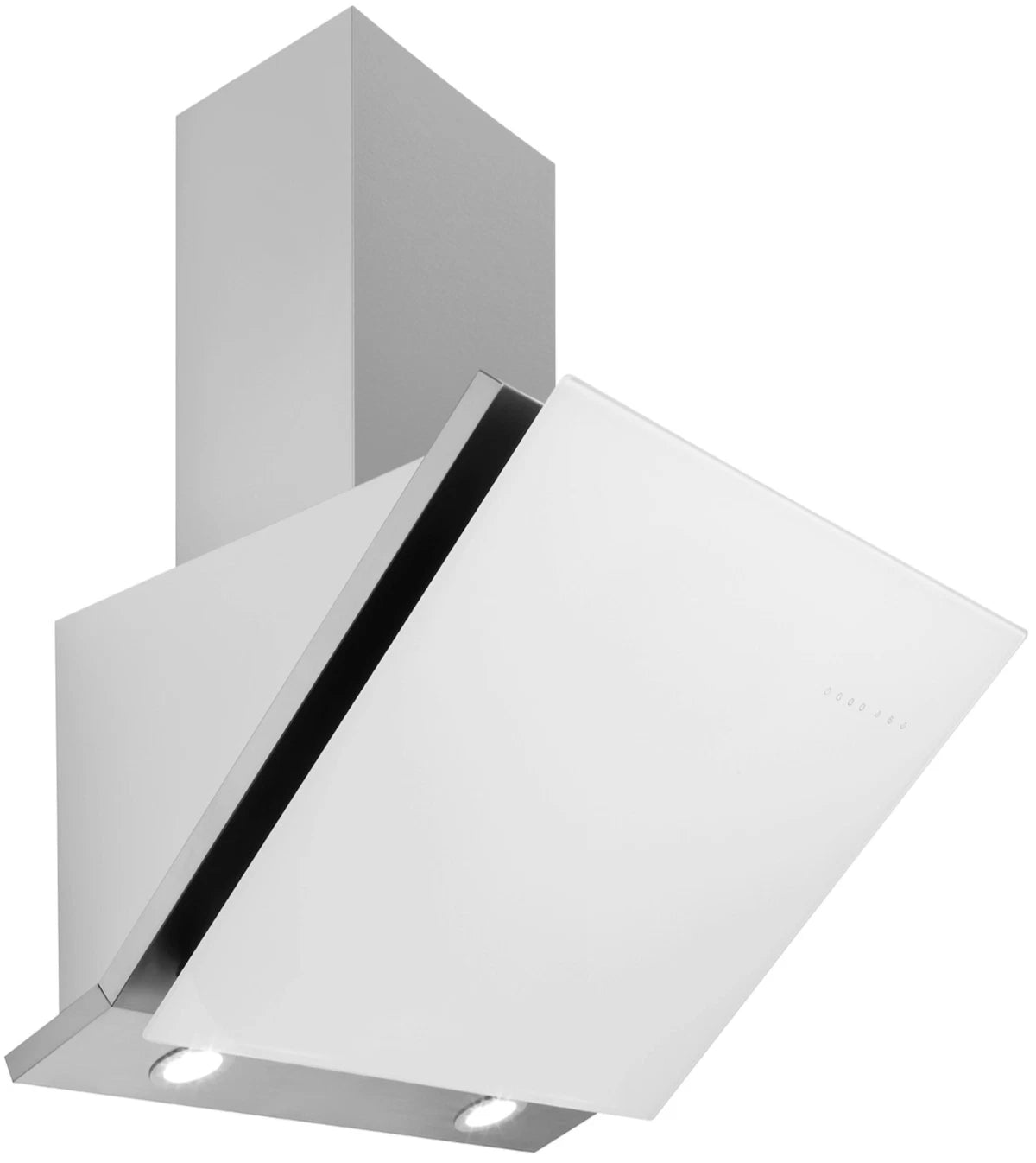 Cata UBDAHH60W 60cm Angled Cooker Hood in White