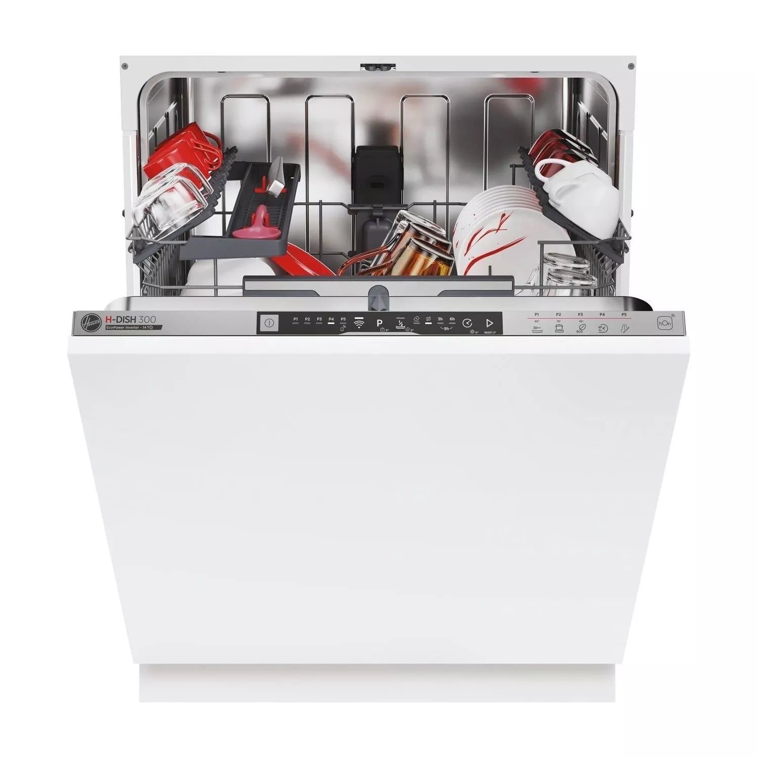 Hoover HI4E7L0S Integrated Full Size Dishwasher 60cm GRADE A
