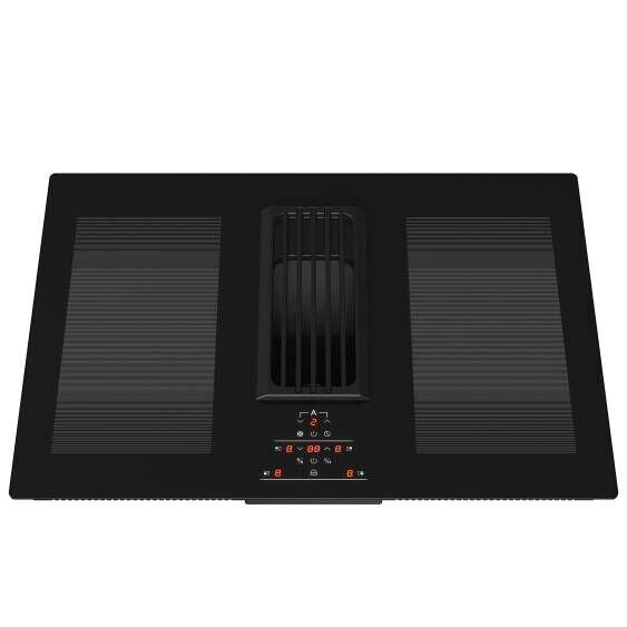 Viceroy WRDDH77 Induction 77cm 4 Zone Integrated Recirculating Hood Black