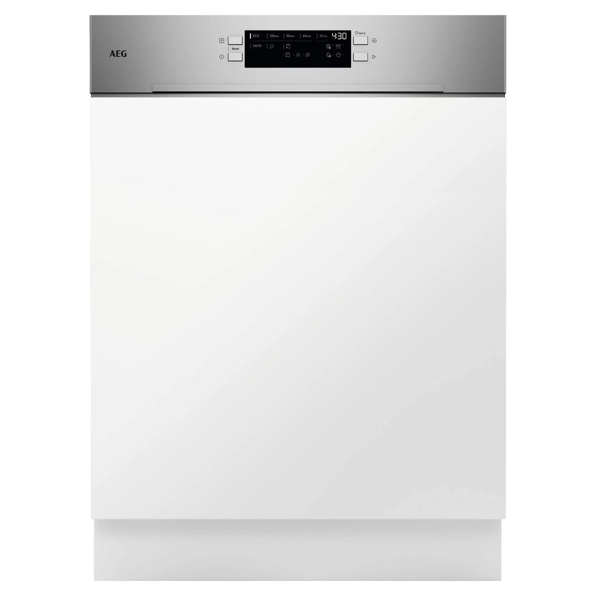 AEG GT6200B2SNM Semi Integrated Dishwasher Stainless Steel