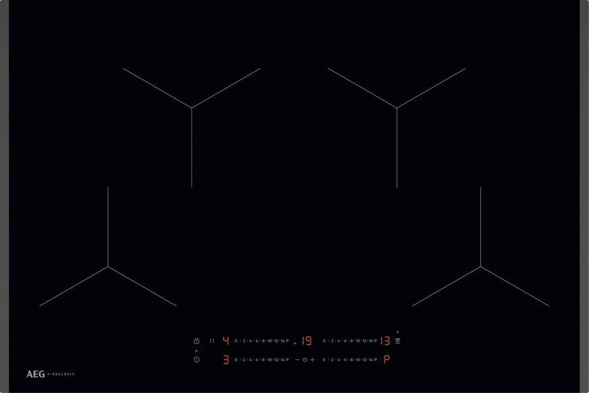 AEG SO84IA00FB Induction Hob 80cm 4 Zone Black