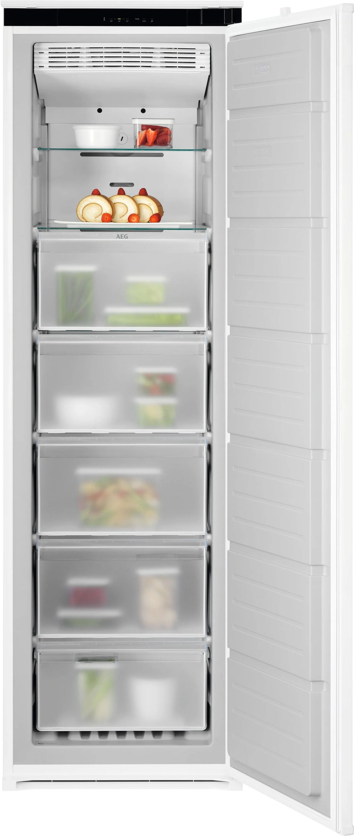 AEG TB7AA181ES Fully Integrated Frost Free Freezer Sliding Hinge GRADE A