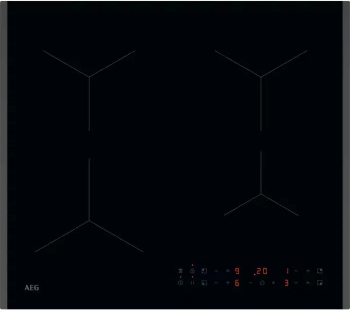 AEG TN64IA04FB Induction Hob 60cm 4 Zone Plug In