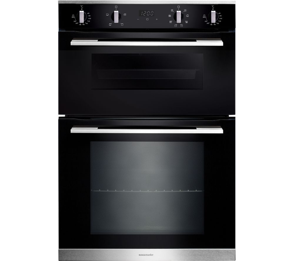 Rangemaster RMB9048BL/SS Double Oven Electric Built Stainless Steel REFURBISHED