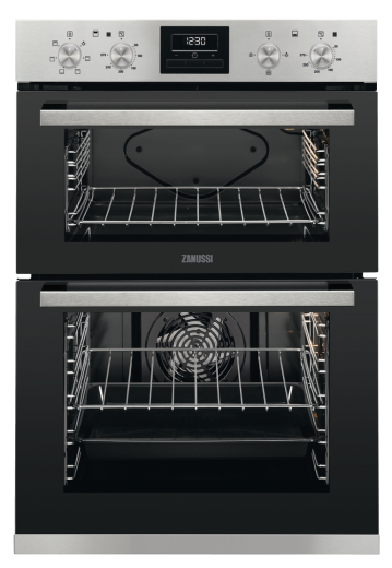 Zanussi ZOD35661XK Double Oven Built In Stainless Steel GRADE A