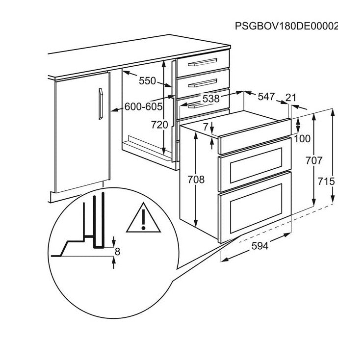 AEG DUK731110M SurroundCook Built Under Double Oven Stainless Steel