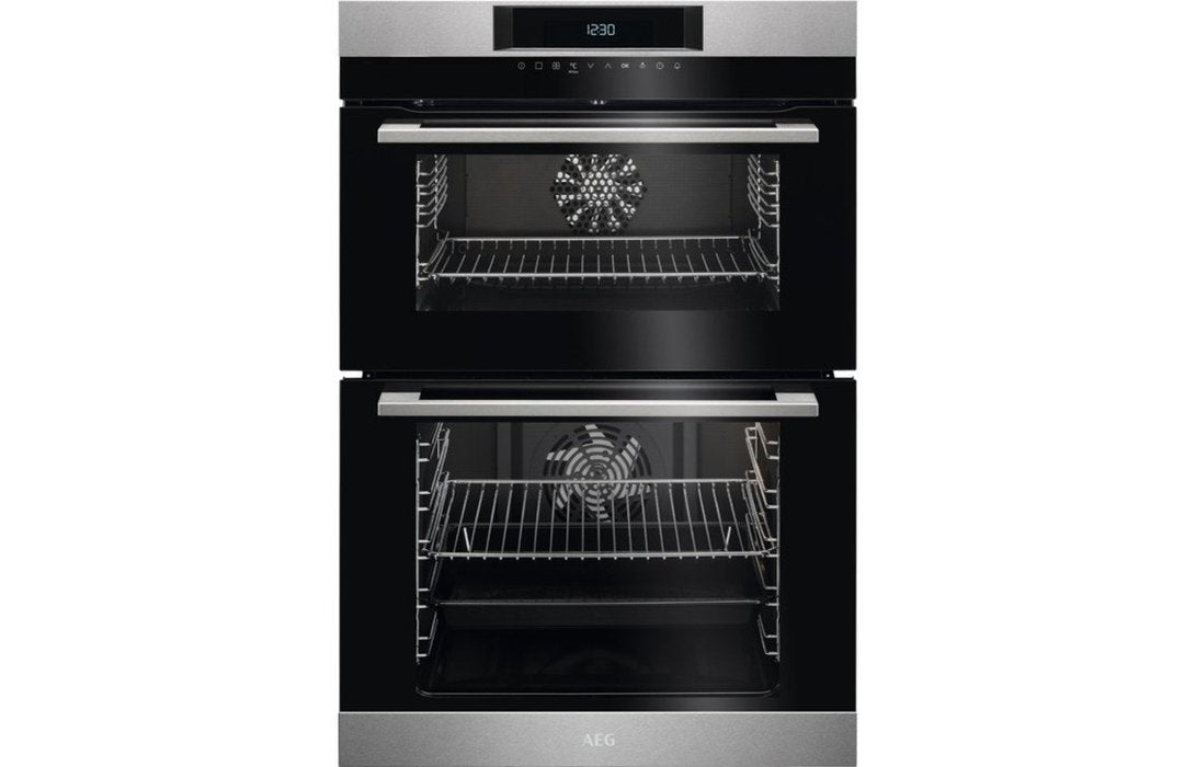AEG DCK731110M Double Oven Built In SurroundCook in Stainless Steel GRADE A
