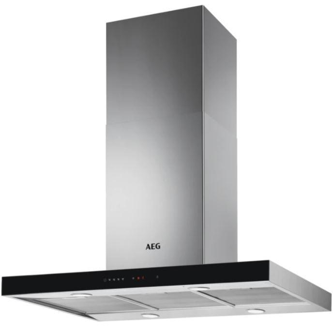 AEG DIE5961HG Cooker Hood 90cm Flat Island Hob2Hood Stainless Steel GRADE A