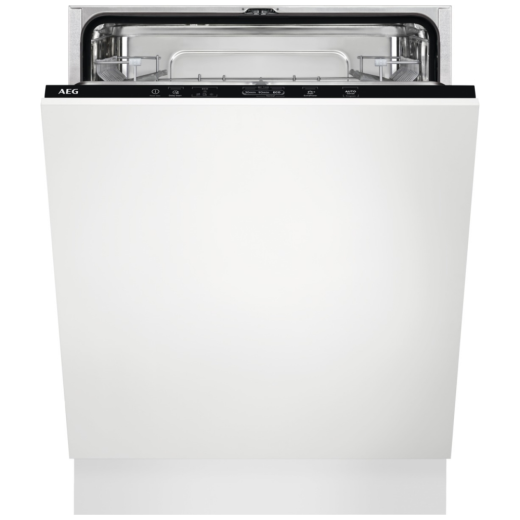 AEG FSB42607Z Integrated Dishwasher Standard Black Control Panel