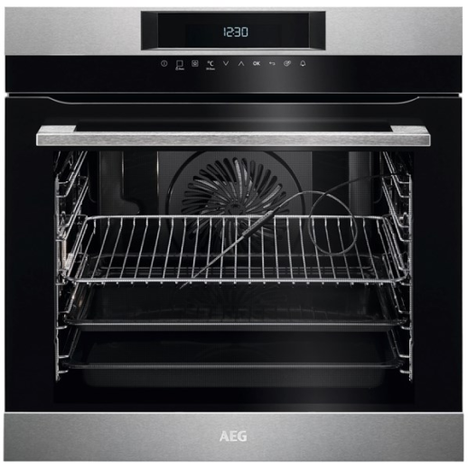 AEG BPK742320M Single Oven Electric Built-In A+ Pyrolytic Stainless Steel
