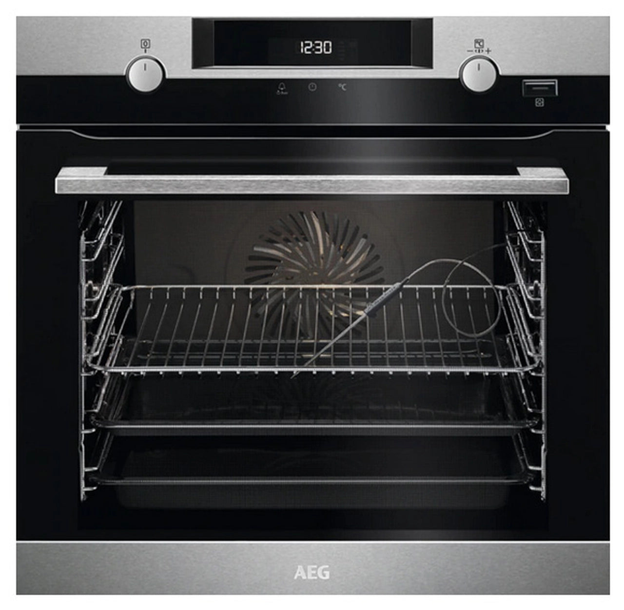 AEG BCK556220M Single Oven Electric in Stainless Steel GRADE B