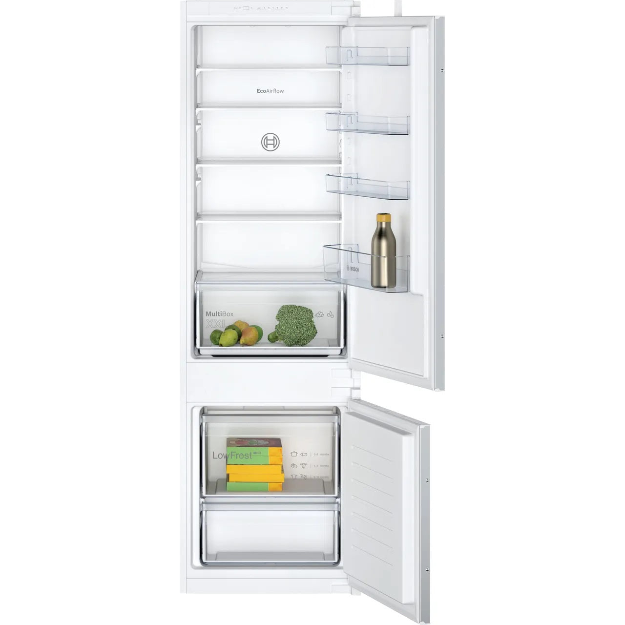 Bosch KIV87NSF0G Fully Integrated 70:30 Fridge Freezer REFURBISHED