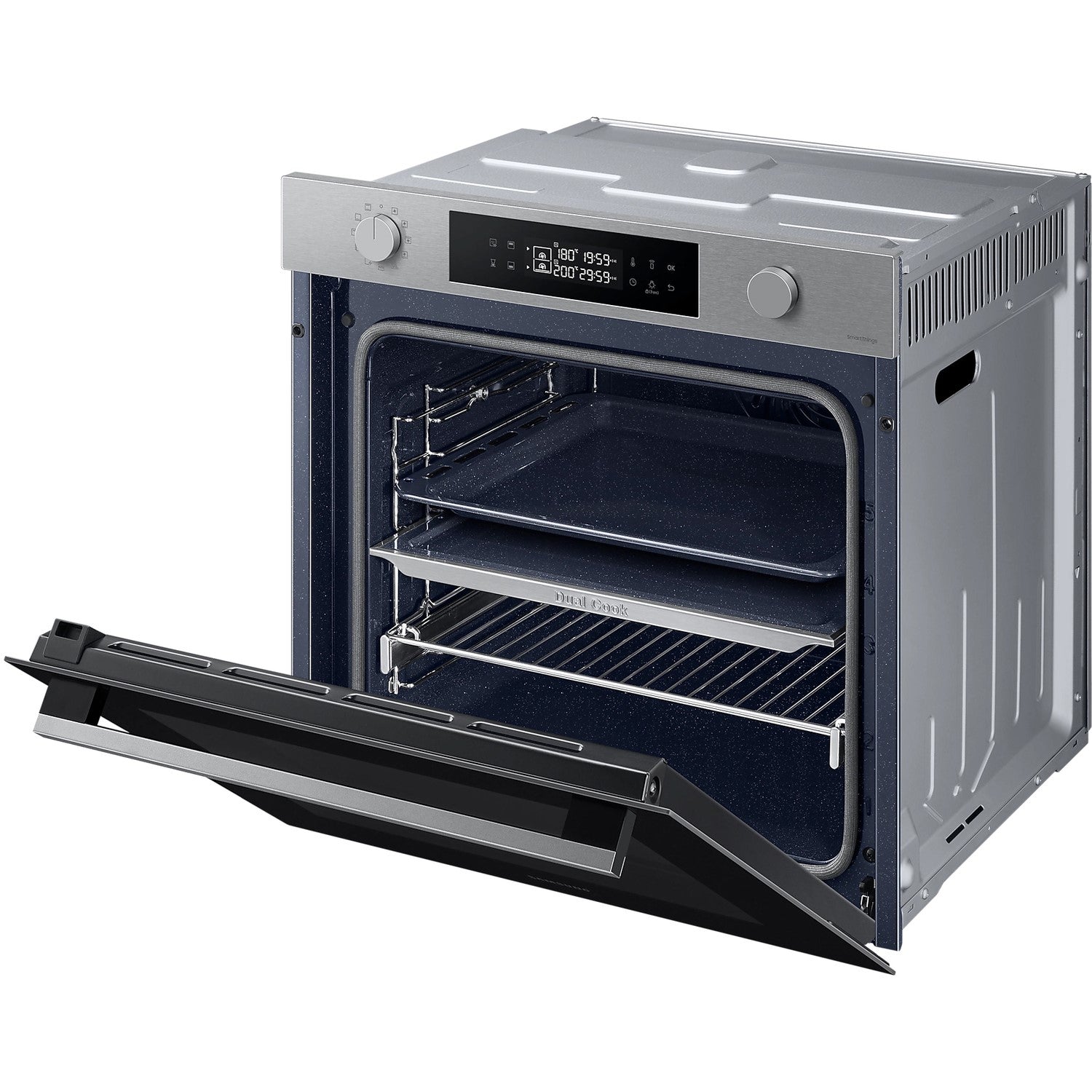 Samsung NV7B4430ZAS Single Oven DualCook Built In Stainless Steel
