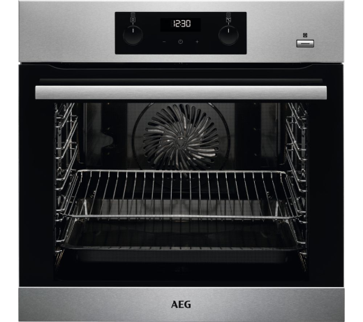 AEG BES356010M Single Oven Steambake Electric Stainless Steel GRADE A