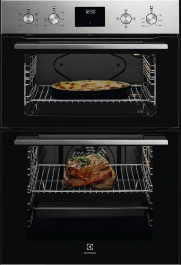 Electrolux KDFGE40TX Built In Electric Double Oven Stainless Steel