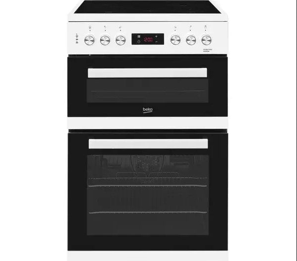 Beko XTC653W Ceramic Cooker 60cm Electric in White GRADE B