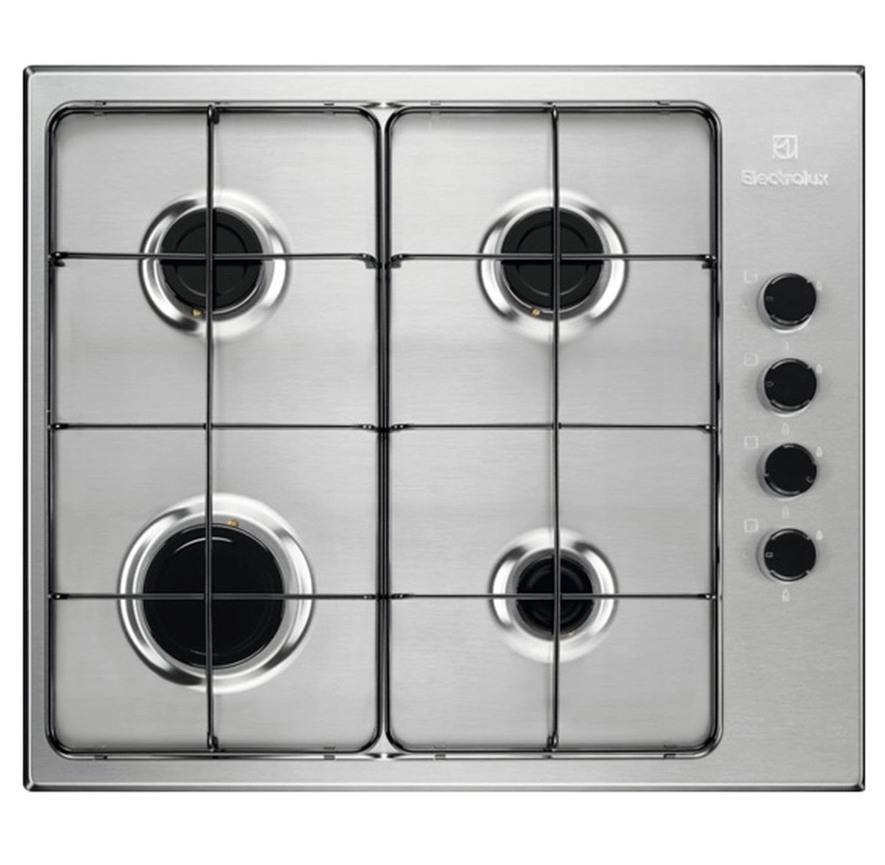 Electrolux KGS6404X Gas Hob 60cm 4 Burner in Stainless Steel GRADE B