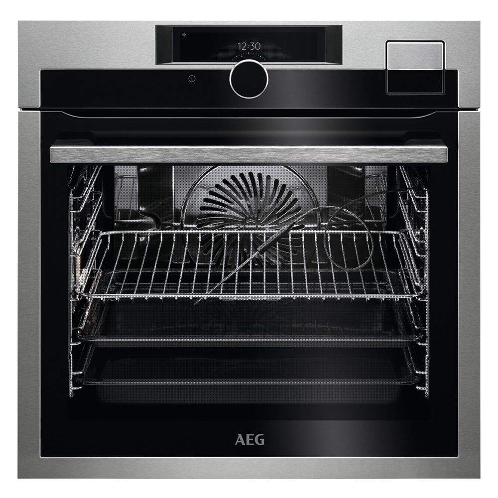 AEG BSE998330M Single Oven Built In Electric SteamPro Stainless Steel GRADE A