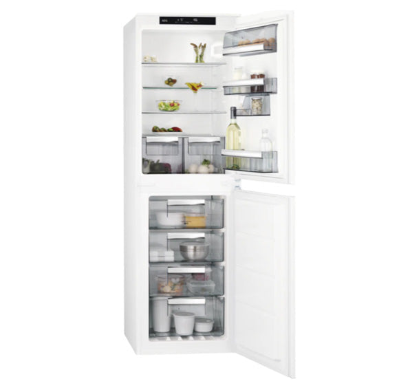 AEG SCE818F6NS Fridge Freezer Fully Integrated 50:50 Frost Free REFURBISHED