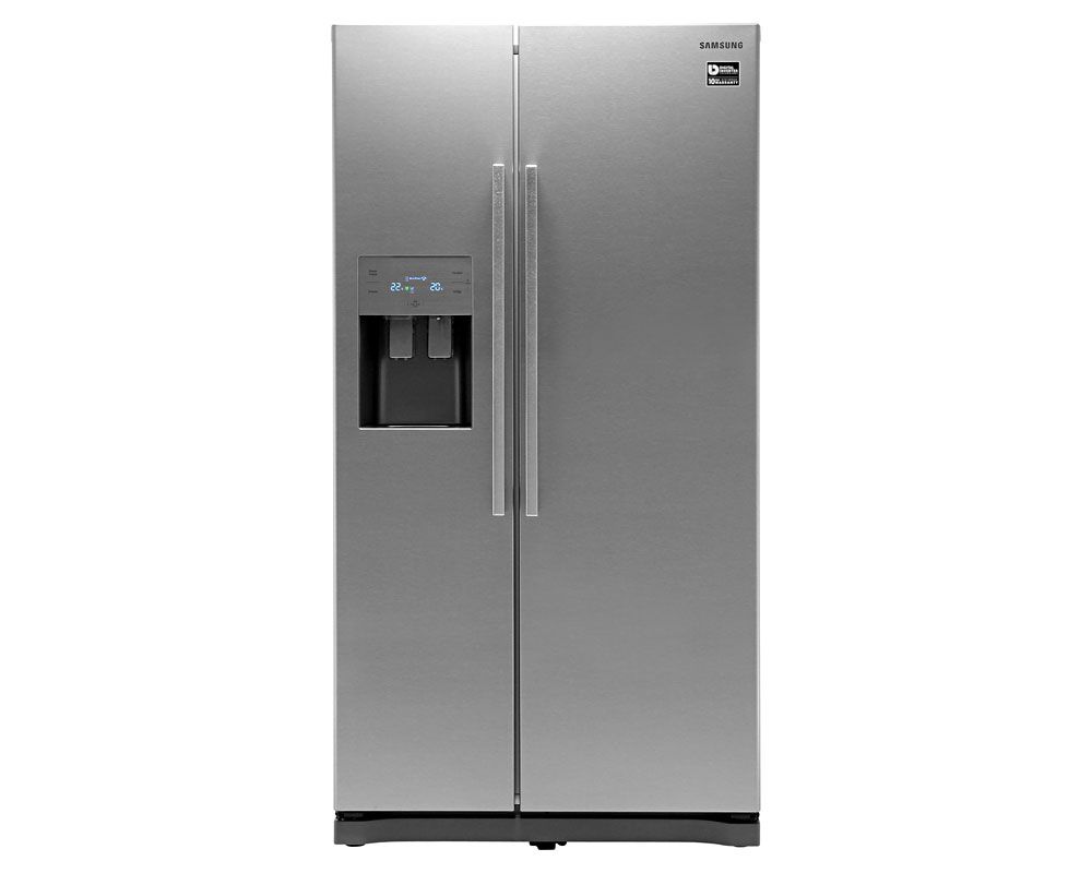 Samsung RS50N3513SA Fridge Freezer American Plumbed Ice & Water Inox GRADE B