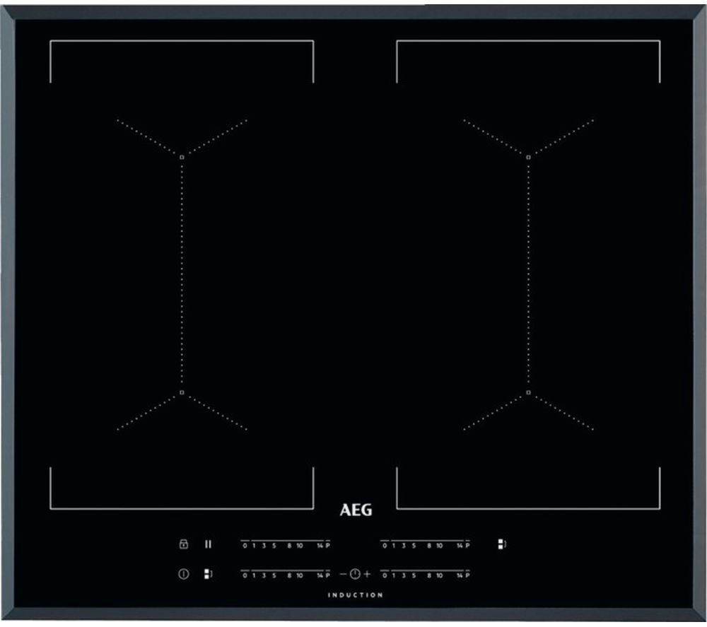 AEG IKE64450FB Induction Hob 4 Zone 60cm MultiBridge Black