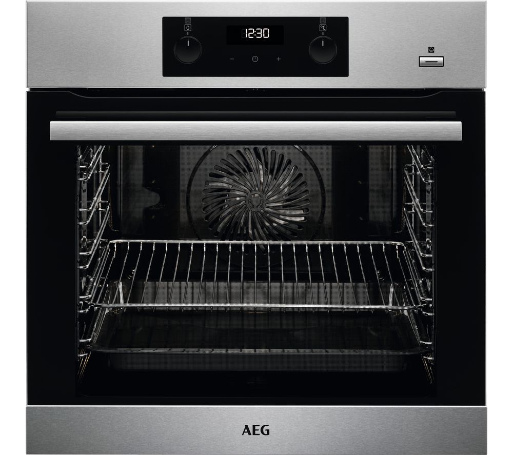 AEG BES356010M Single Oven Electric Steambake Stainless Steel GRADE A
