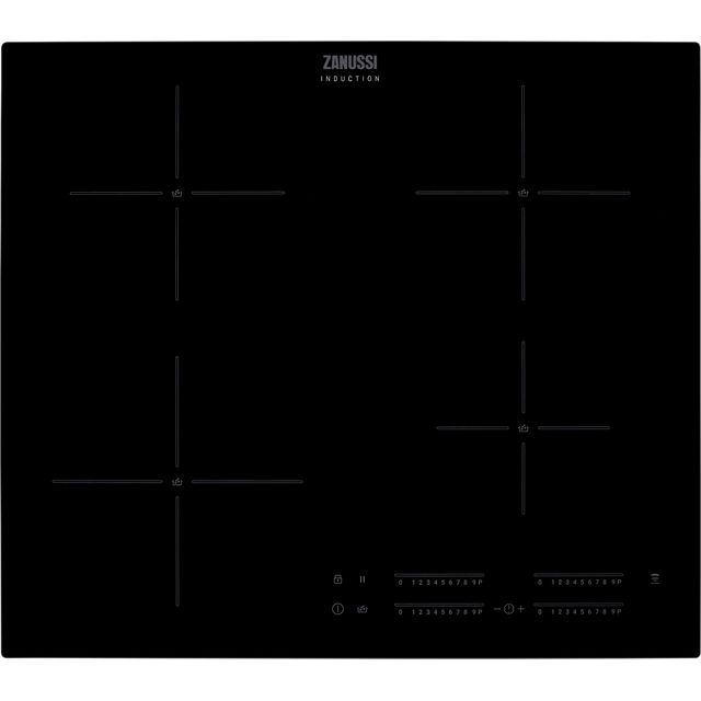 Zanussi ZIAN644K Induction Hob 60cm 4 Zone in Black