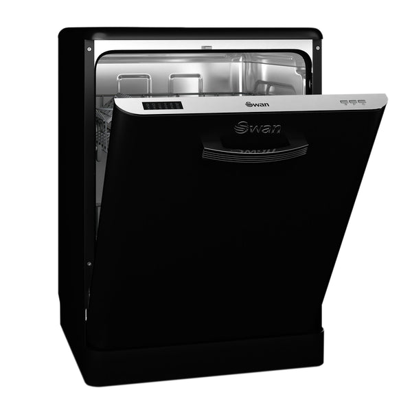 Swan slimline integrated hot sale dishwasher