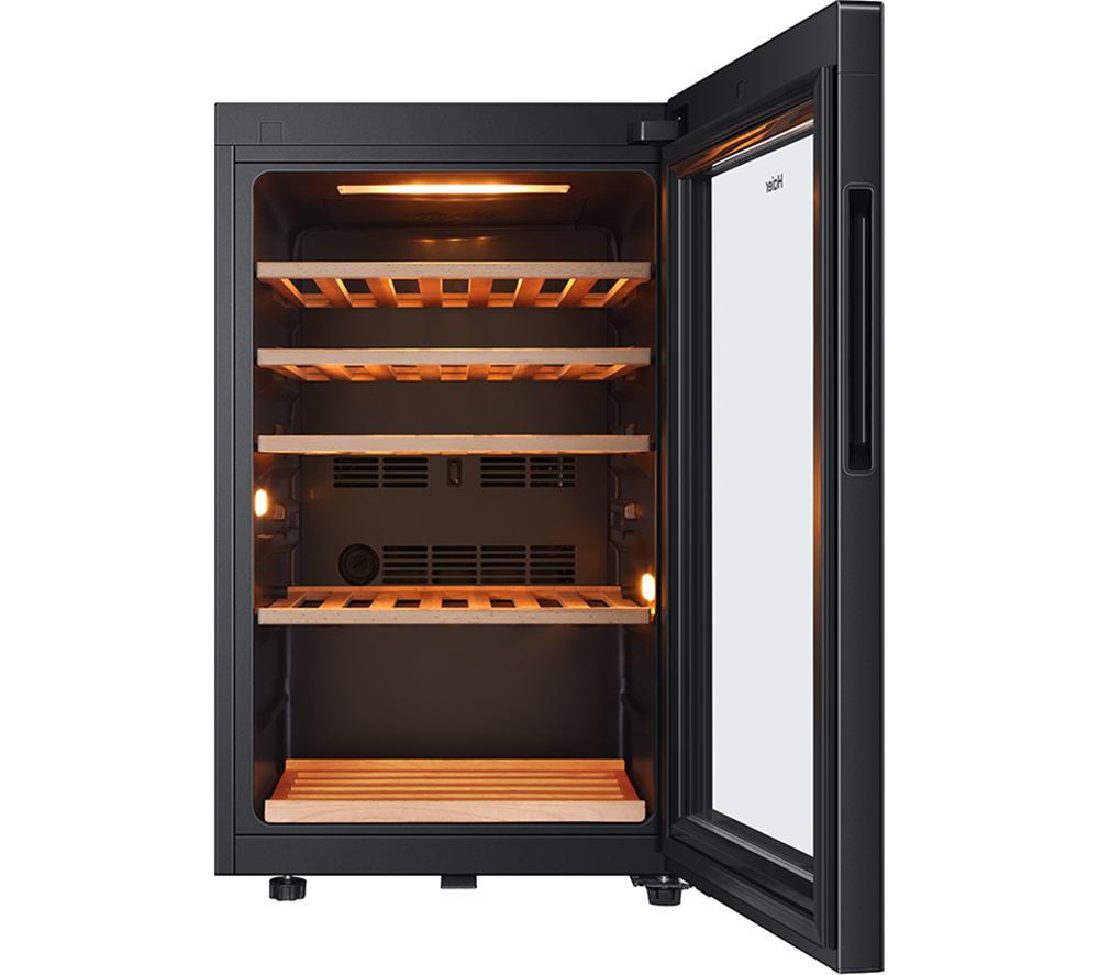 Haier HWS49GA Wine/Bottle Cooler 49 Bottle in Black