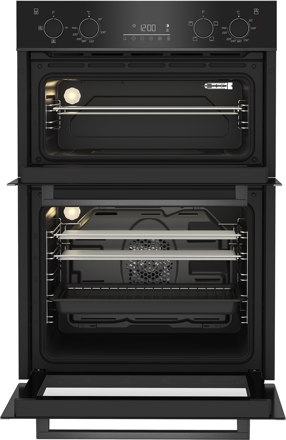 Beko BBXDF29300S Double Oven Built in Electric Stainless Steel GRADE B